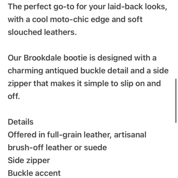 SOFFT BROOKDALE MOTO ANKLE BOOTIE IN BLACK SOFT SLOUCHED FULL GRAIN LEATHER - Picture 7 of 14